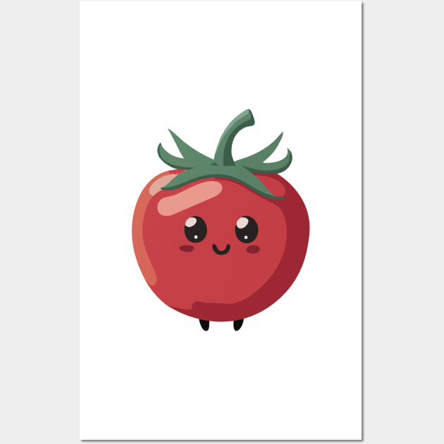 Cute Tomato Wall Art by AJ